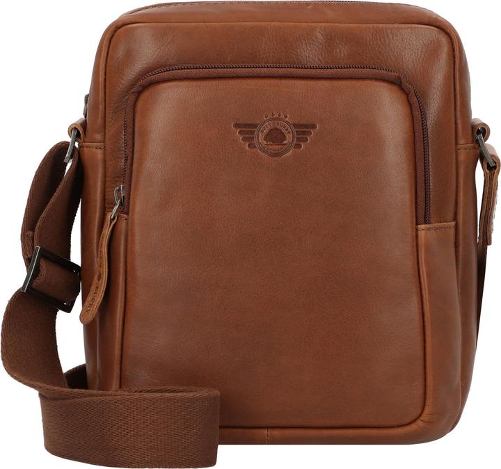 Actual product image Greenburry Vintage Umhängetasche Leder 20 cm