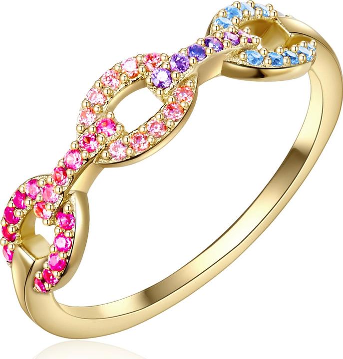 Immagine prodotto Glanzstücke München Donna Argento Cubic Zirconia Oro Giallo - 23590 (48, 925 Argento)