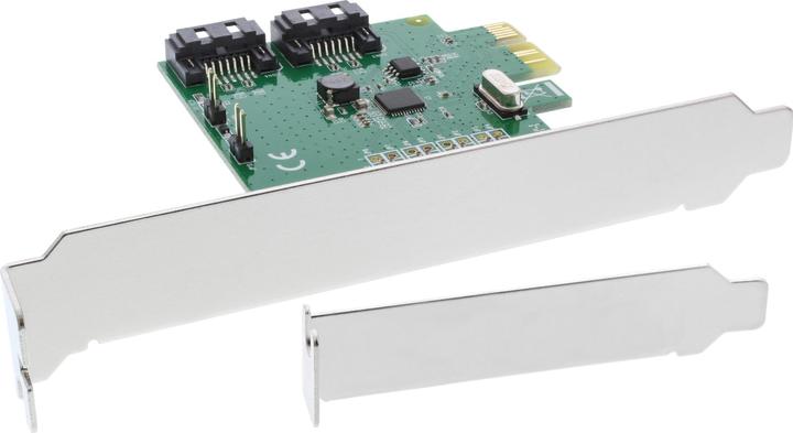 InLine Scheda di interfaccia 2 volte SATA 6Gb/s x1 PCIe 2.0 RAID 0/1/SPAN