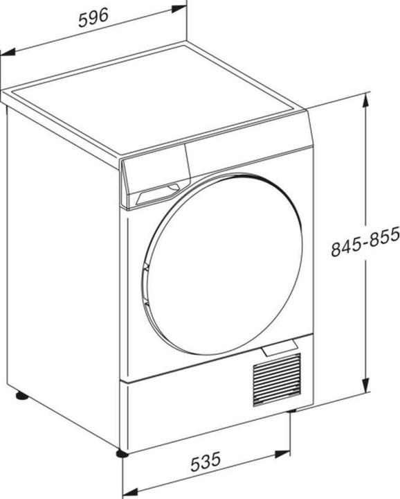 Produktbild Miele TQ 100-10 CH (9 kg, Links)