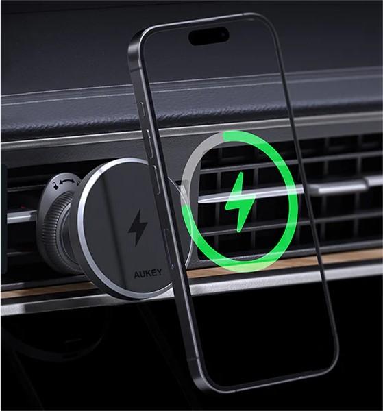 Immagine prodotto Aukey Maglink - Montaggio sul cruscotto del telefono (15 W)