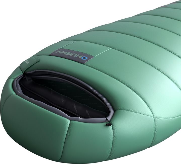 Actual product image Husky Mummy sleeping bag Maestro Mint -7°C 2024-220 x 85 cm-Green (220 cm)