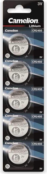 Productafbeelding Camelion Lithium (5 Pcs., CR2450, 550 mAh)