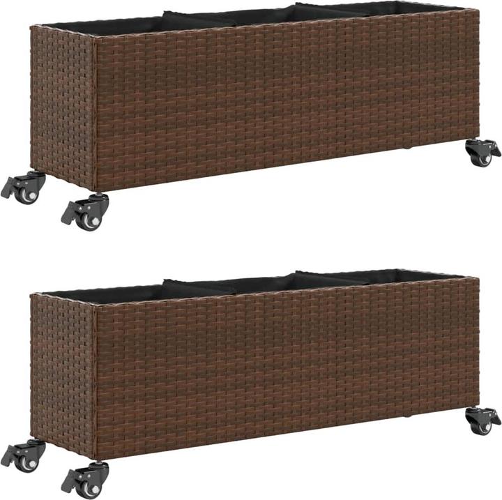 Actual product image vidaXL Pflanzkübel