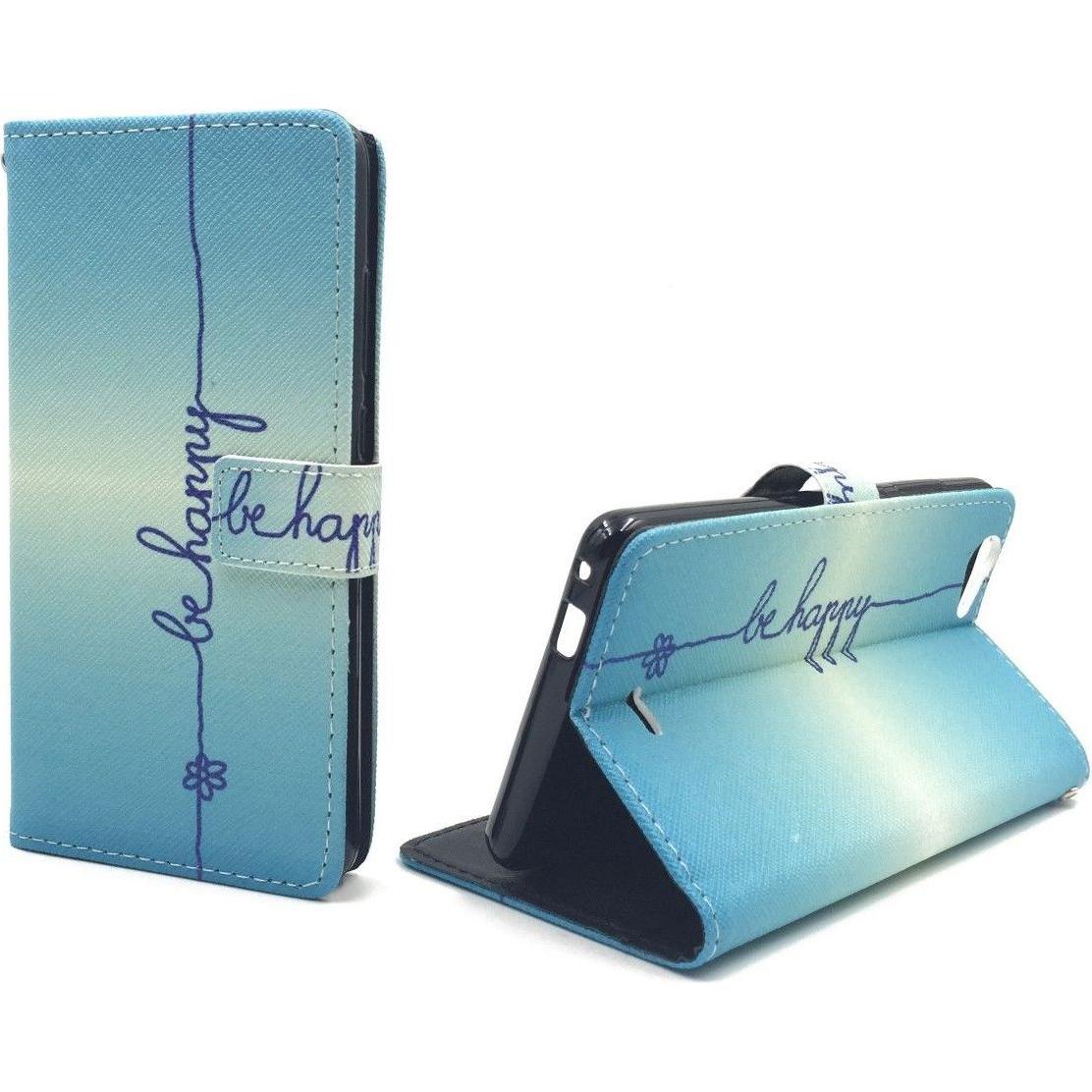 König Design Schutz Handy Hülle für Wiko Pulp Fab Case Cover Tasche Wallet Etui Handyhülle (Wiko Pulp Fab), Smartphone H...