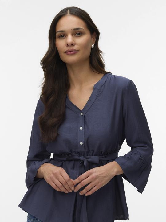 Immagine prodotto Mamalicious Normal geschnitten V-Ausschnitt Top Bluse (M)