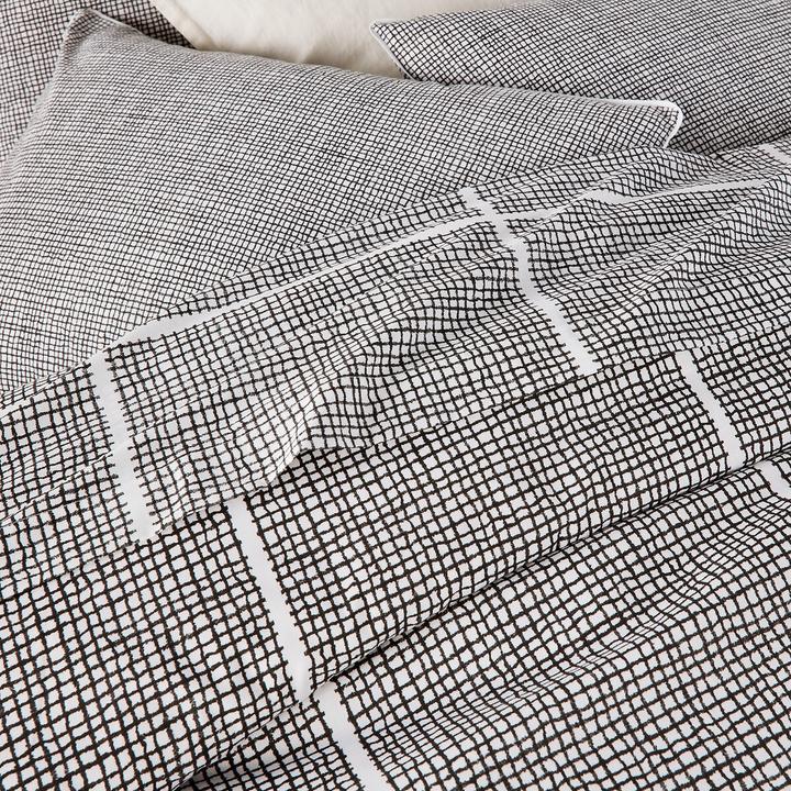 Image du produit La Redoute Interieurs Etamine Carreau (Taie d'oreiller, 63 x 63 cm)