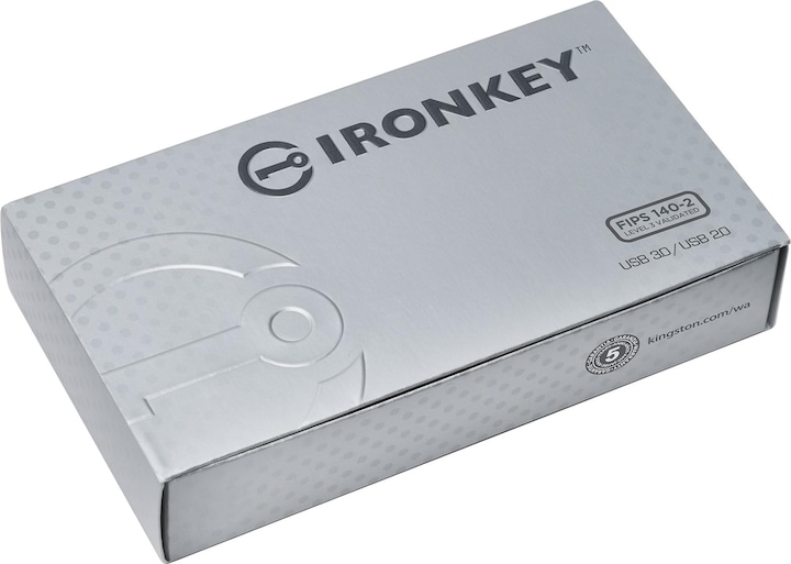Image du produit Kingston IronKey S1000 Enterprise (32 Go, USB-A, USB 3.0)