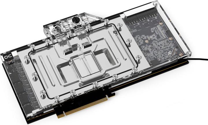 Actual product image Alphacool Ice block Aurora RX 7900XTX Red Devil with backplate