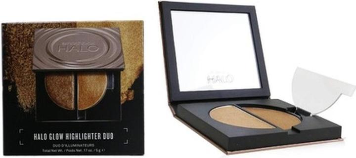 Produktbild Smashbox Halo Glow Highlighter Duo Golden Bronze 0.17oz 5g (Golden Bronze, Highlighter, 5 g)