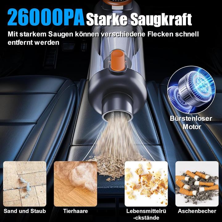 Produktbild Botatio Akkustaubsauger mit HD-Display