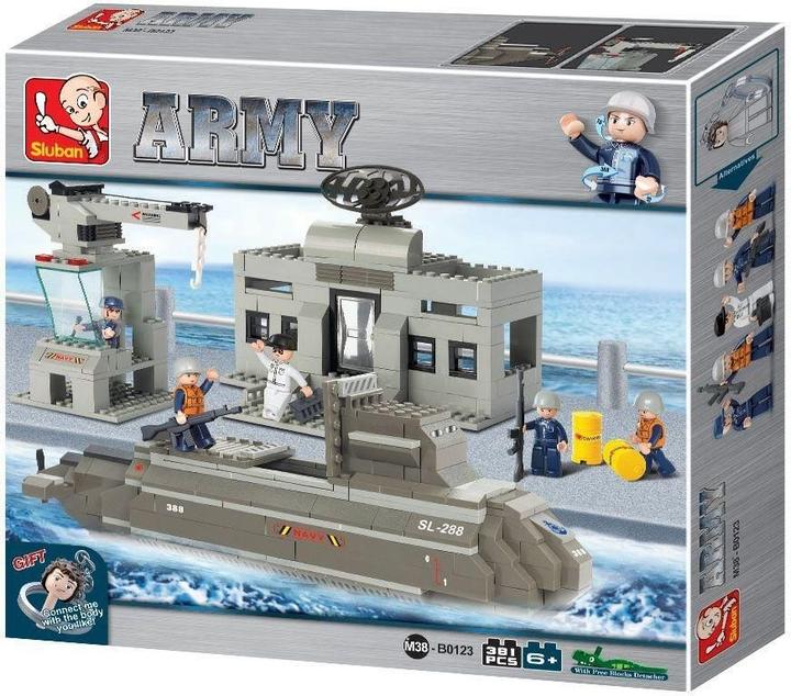 Image du produit Sluban Armée de terre - Naval Command Center (381 pièces)