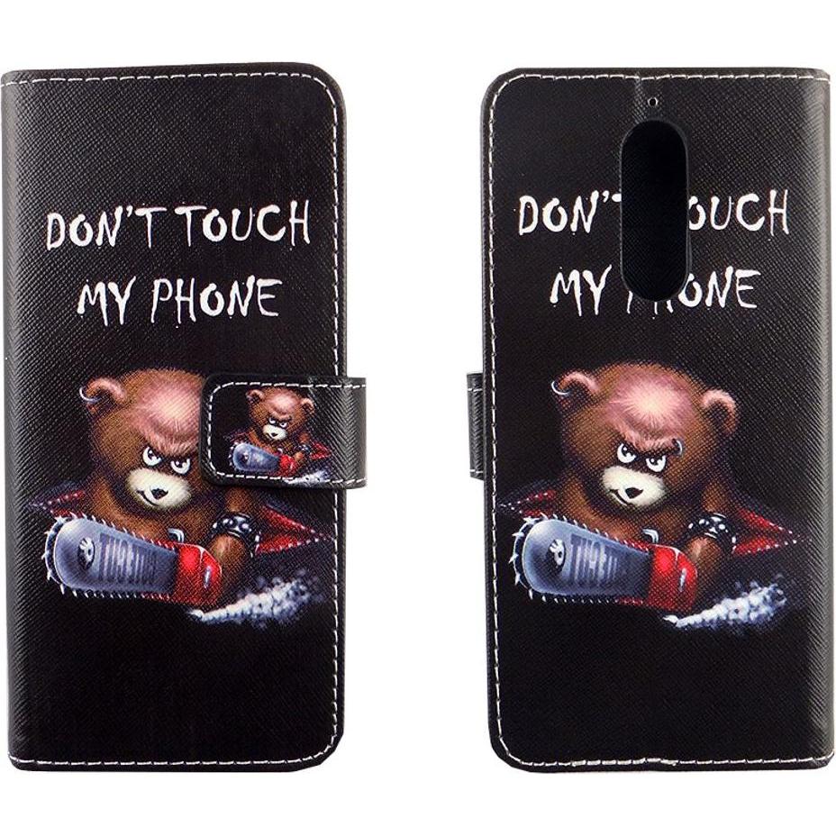 König Design Hülle Handy Schutz für Wiko View XL Case Cover Tasche Wallet Etui Handyhülle Neu (Wiko View XL), Smartphone...