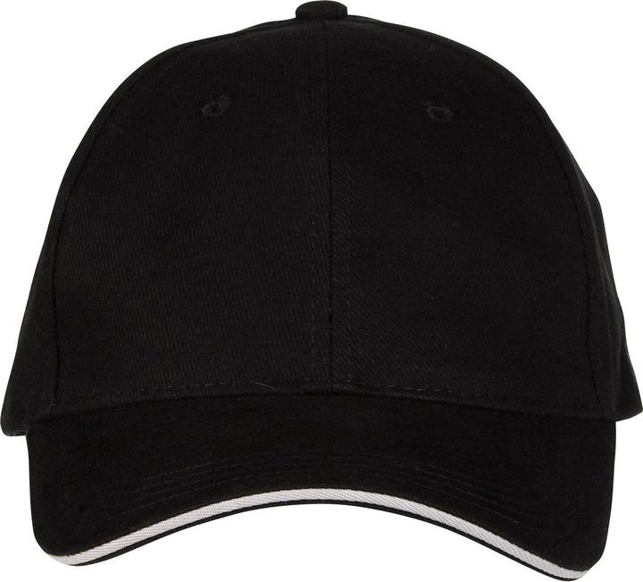Produktbild Black & Match 6-Panel-Cap