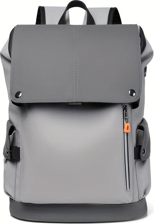 Produktbild Only-Bags.Store PU-Leder Herren Tasche, Trendy grosse Kapazität Reise-Rucksack, Cargo Casual Backpack