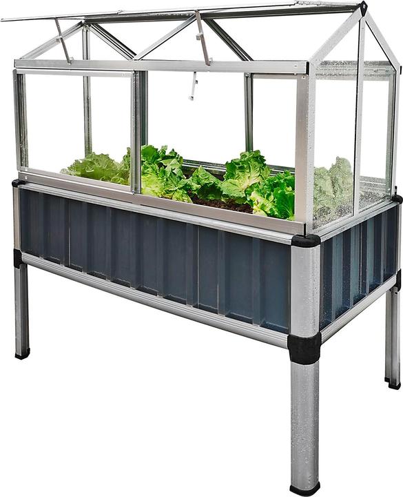 Produktbild Dema Hochbeet Eden 114x61x129cm mit Gewächshausaufsatz