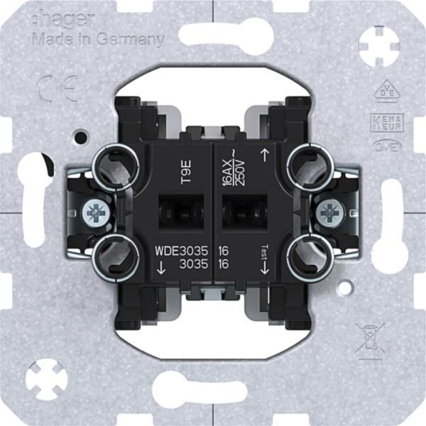 Hager Wde303516, Pulsante + Interruttore