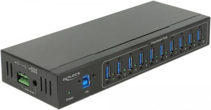 Produktbild Delock Industrie USB HUB 10x Ports (USB-B, 10 Ports)