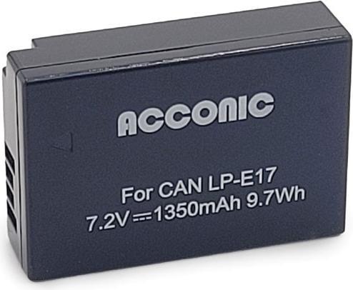 Immagine prodotto Acconic Batteria per Canon LP-E17 (Batteria della fotocamera)