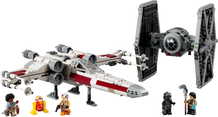 Actual product image LEGO Mashup of TIE Fighter & X-Wing (75393, LEGO Star Wars)