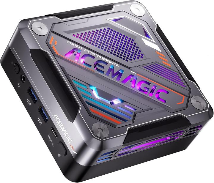 Actual product image AceMagic Mini Gaming PC mit AMD Ryzen 7 7840HS (AMD Ryzen 7 8845HS, 32 GB)