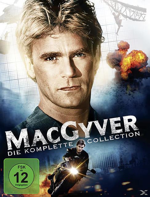 MacGyver - La collezione completa (DVD, 1985, Tedesco, Inglese)