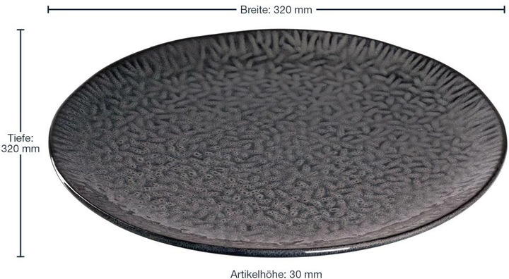 Actual product image Leonardo Pizza Plate Matera (4 x, 32 cm)