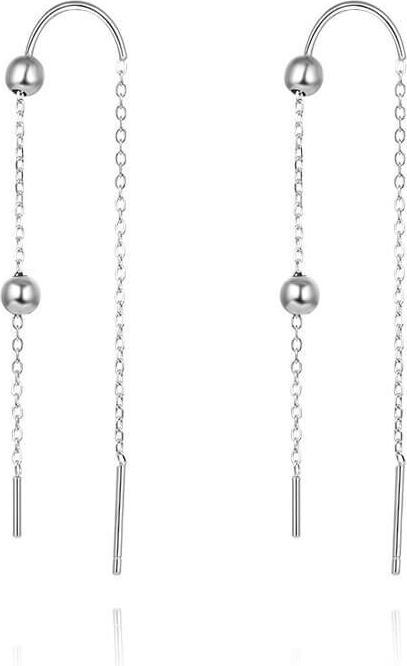 Image du produit Beneto Boucles d'oreilles longues en argent AGUV1963 (L)