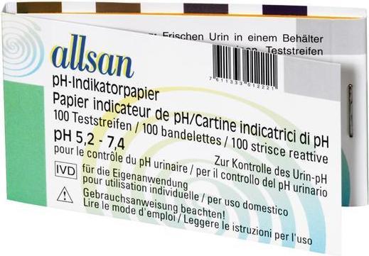 Produktbild Allsan Indikatorpapier (100 x)