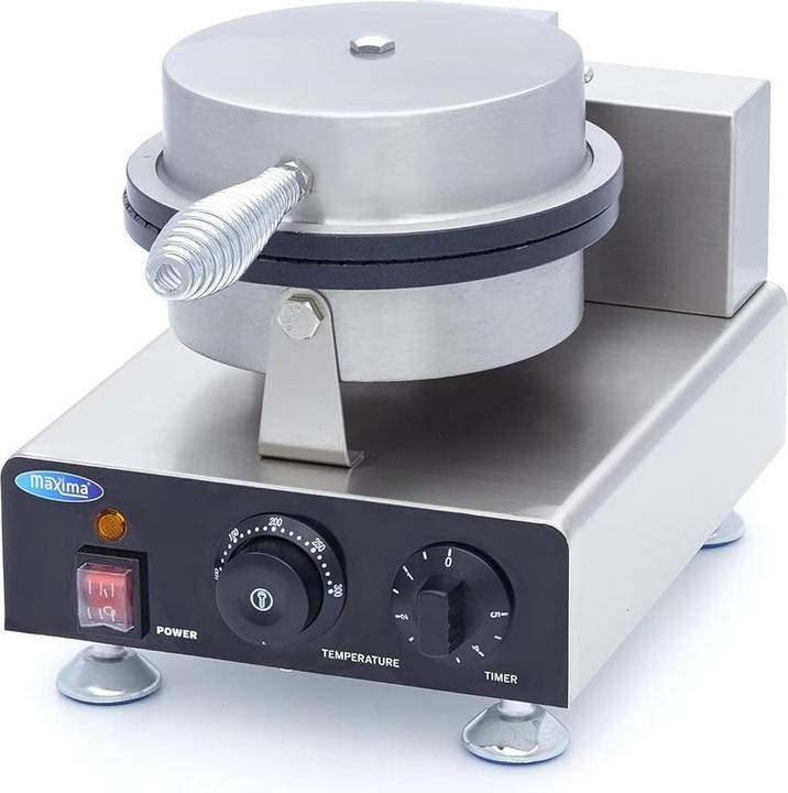 Actual product image Maxima Ice Horn Waffle Maker with Timer and Variable Thermostat