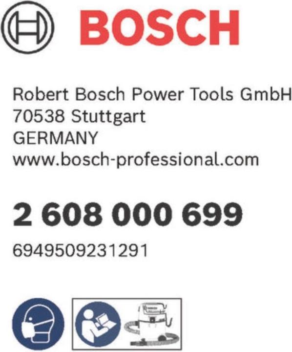 Produktbild Bosch Professional Zubehör HEPA-Filter für GAS 12-25 PL und GAS 15 PS