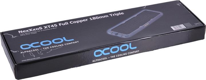 Actual product image Alphacool NexXxoS XT45 Full Copper 180mm Triple (180 mm)