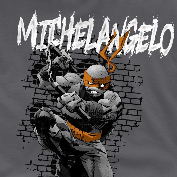 Immagine prodotto Teenage Mutant NT Maglietta Michelangelo Uomo (3XL)