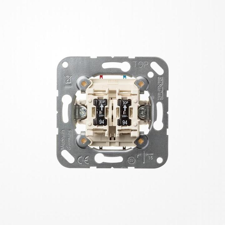 Actual product image JUNG Switch program Wipp control switch 10AX 250V series glow lamps