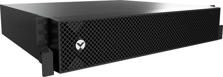 Actual product image Vertiv GXE3-EBC48VRT2U, External battery cabinet, Rack-mount, Grey, 2U, GXE3-2000IRT2UXL, 438 mm