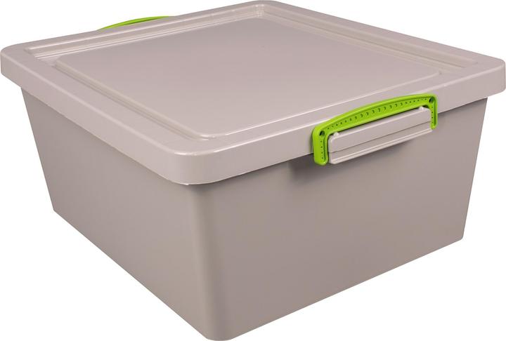 Produktbild Really Useful Box Aufbewahrungsbox 17.5-NST-RDG 17,5l nestbar grau (38.30 cm, 17.50 l, 1x)