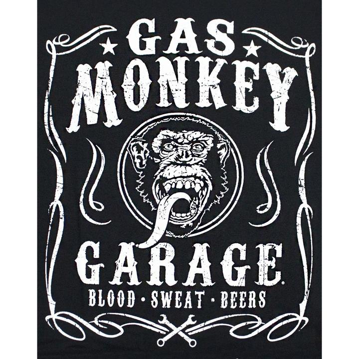 Actual product image Fast Gas Monkey Garage Blood Sweat And Beers Tshirt (M)