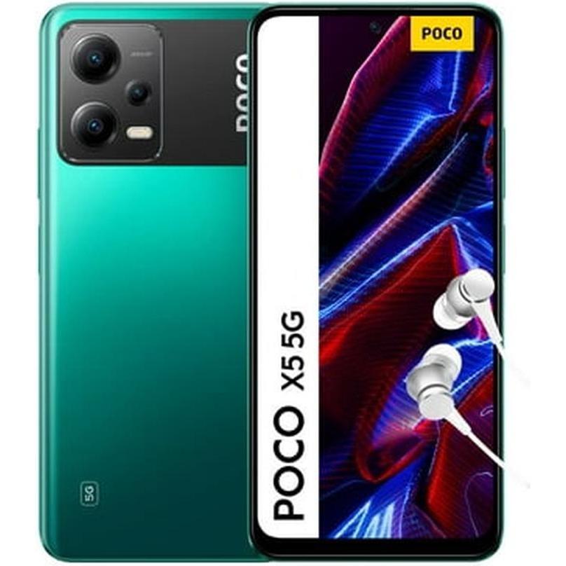 Xiaomi POCO X5 5G Green 6GB RAM 128GB ROM (128 GB, Grün, 6.67", 5G), Smartphone, Grün