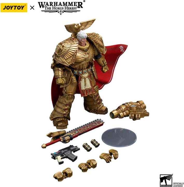Actual product image Joy Toy Warhammer The Horus Heresy 1/18 Imperial Fists Rogal Dorn Primarch of the 7th Legion 12