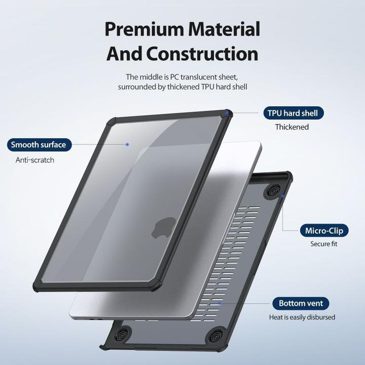 Actual product image Dux Ducis LCGM Protective Hard Case Series (14", Apple)