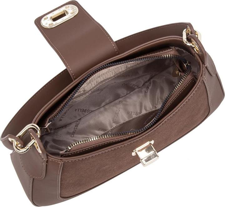 Produktbild Chrisbella Damen Schultertasche - Modell Aurelia Lux - 100% Polyurethan - 29.0 X 8.0 X 17.0 Cm