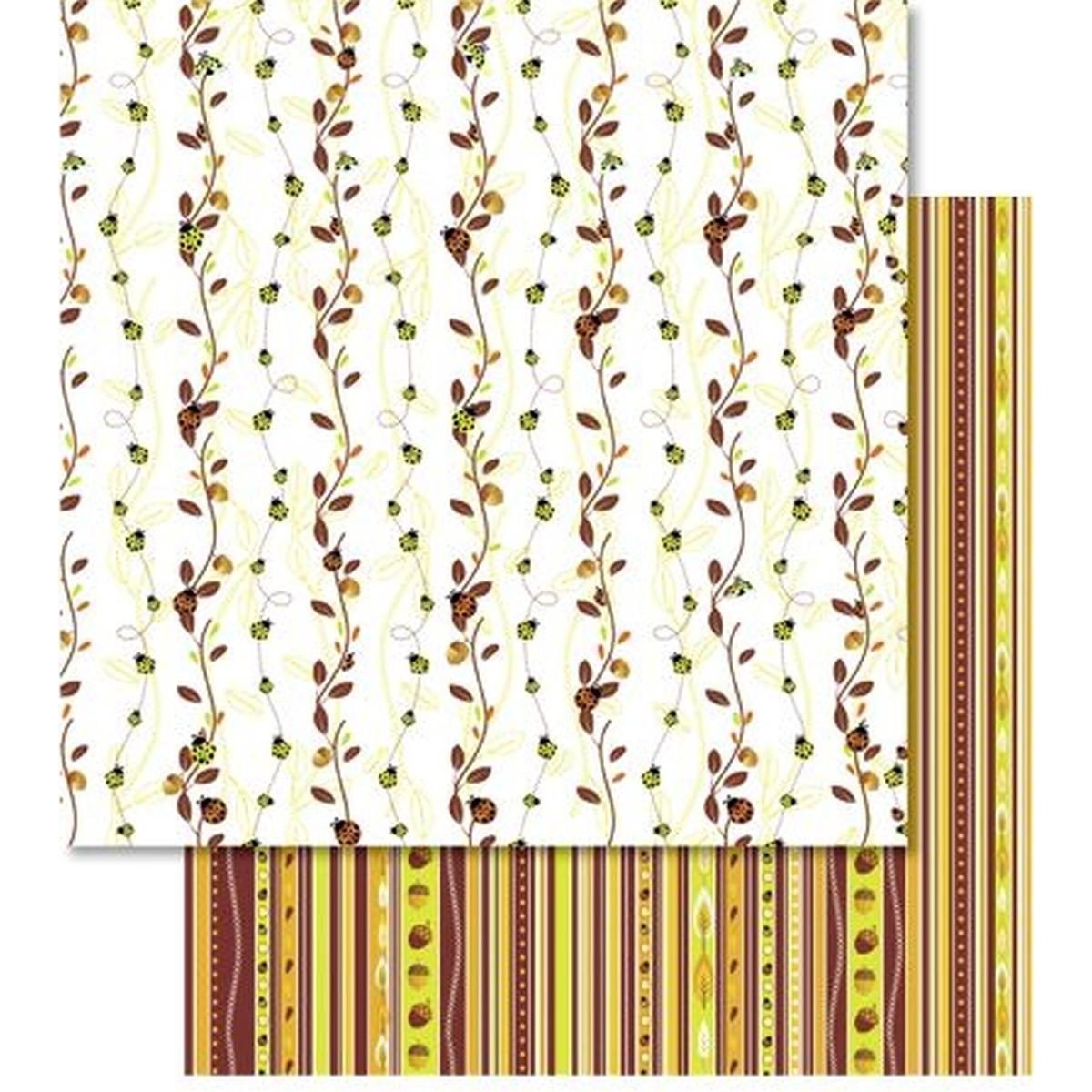 Ursus, Heft + Block, Scrapbook Paper Premium Glitter 30,5x30,5cm VE=25 Blatt Motiv 120