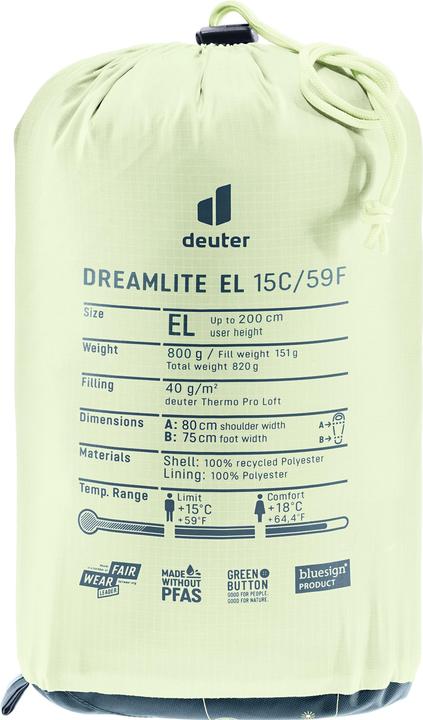 Produktbild Deuter Dreamlite 15 EL (210 cm)