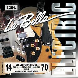 Actual product image La Bella Baritone Guitar BGE-L 014/070