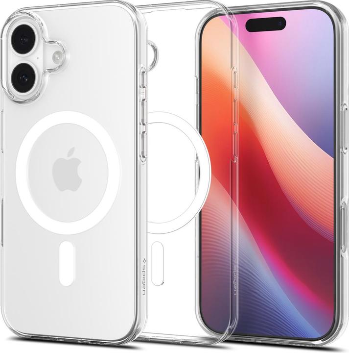Image du produit Spigen - Liquid Crystal MagSafe - iPhone 17 - Clear / White (Apple iPhone 17)