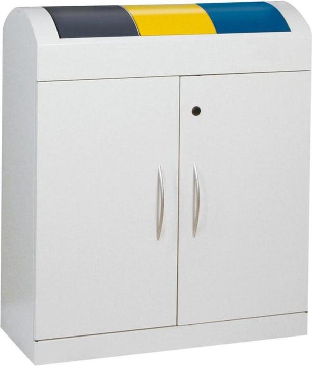 Actual product image kaiserkraft Recyclable material collecting and sorting system (135 l)