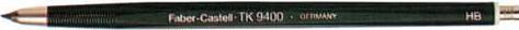 Immagine prodotto Faber-Castell Castell 139413 - Matita a scatto TK 9400, spessore mina: 2 mm, durezza: 3H, colore fusto: verde (2 mm, 3H, 1 x)