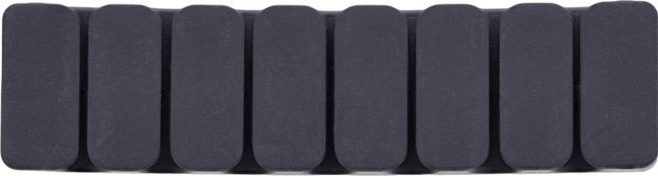 Actual product image InLine 5er Pack ® Kabelclip, 7-fach, selbstklebend, schwarz