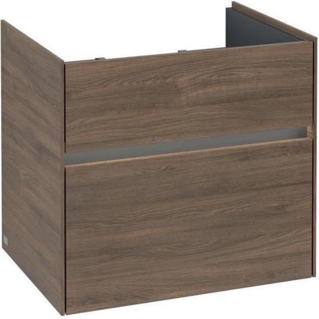 Villeroy & Boch, Waschbeckenunterschrank, V&B Waschtischunterschrank COLLARO 604x546x444mm m LED-B. Arizona Oak (60.5 x ...