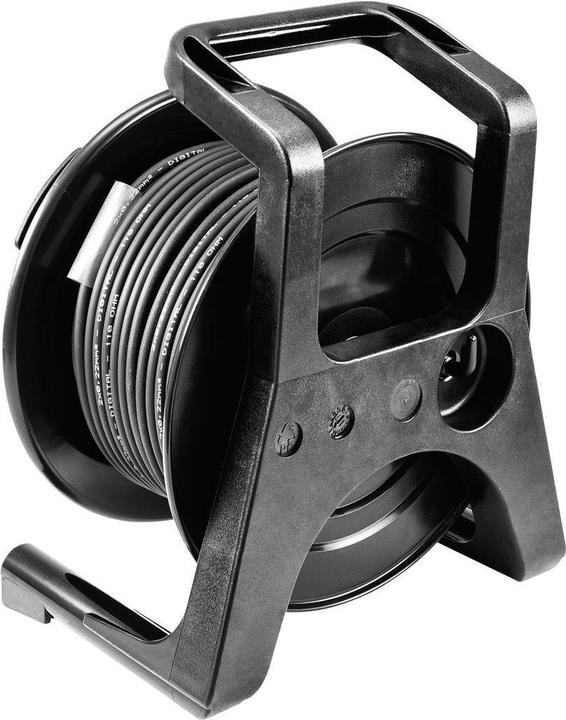 Actual product image Psso DMX cable reel XLR 30m sw Neutrik 2x0.22 (30 m)